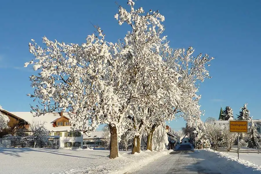 Betzigau im Winter Betzigau im Winter